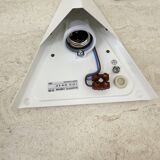 Set of 2 Limburg Glashütte glass wall lamps sconce , 1970s