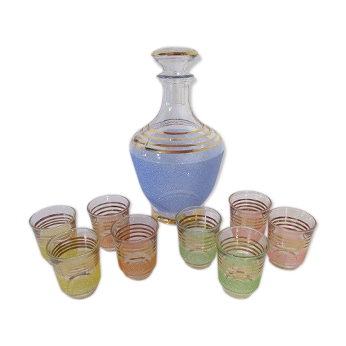 Vintage liquor service, granita 40-50 years