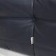 Vintage Togo Ligne Roset 2 seater sofa blue leather by Michel Ducaroy 1990s