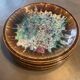 Lot de 6 assiettes vintage Morvan