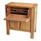 Bureau secrétaire orme vintage