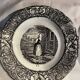 Lot of 5 Gien plates on the story of Joan of Arc