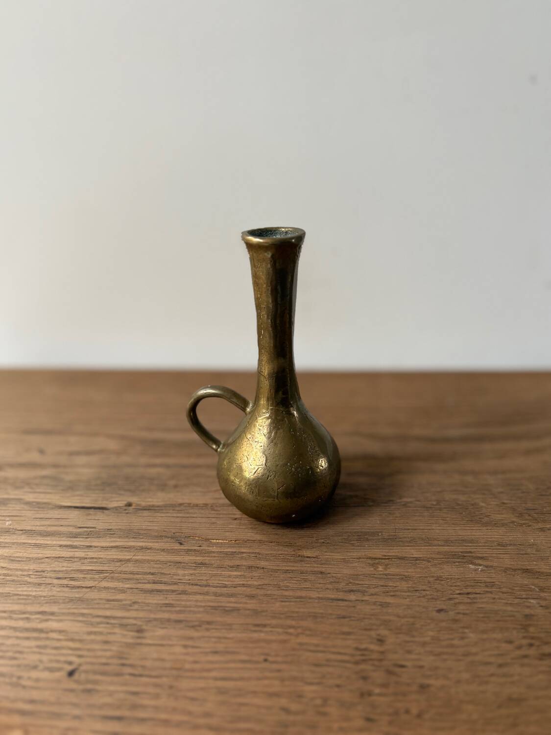Vintage brass vase