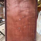Art Deco mirror in wood veneer