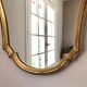 Baroque mirror in gilded wood – 63.5x45 cm - 70s.