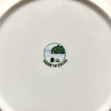 Assietets à dessert années 80