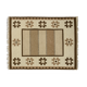Tapis scandinave de style milieu siècle