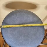 Ensemble de 3 tabourets de bar vintage en acier chromé, design Mirima France, années 70, 84 cm