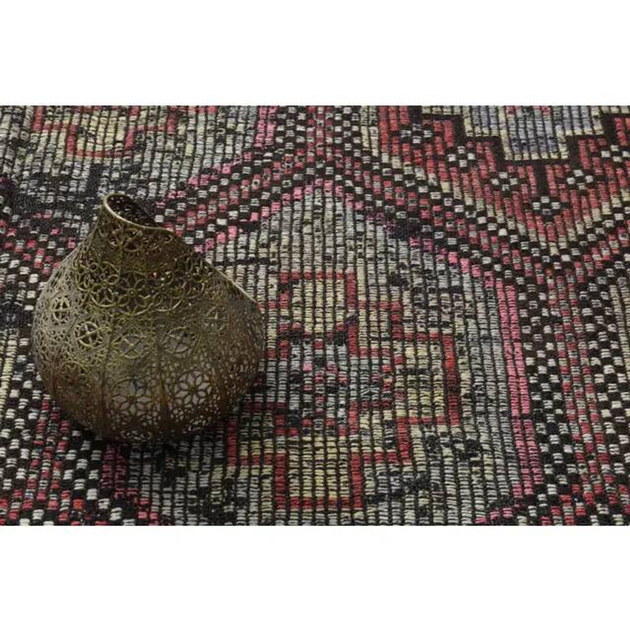 Vintage Turkish Oushak Handmade Wool Cotton Red Area Rug 170x272