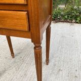Louis XVI Imperial Bedside Table in Solid Wood