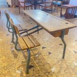 Double school desk