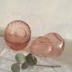 Bols en verre rose de Vereco