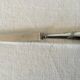 Cheese knives or silver metal dessert