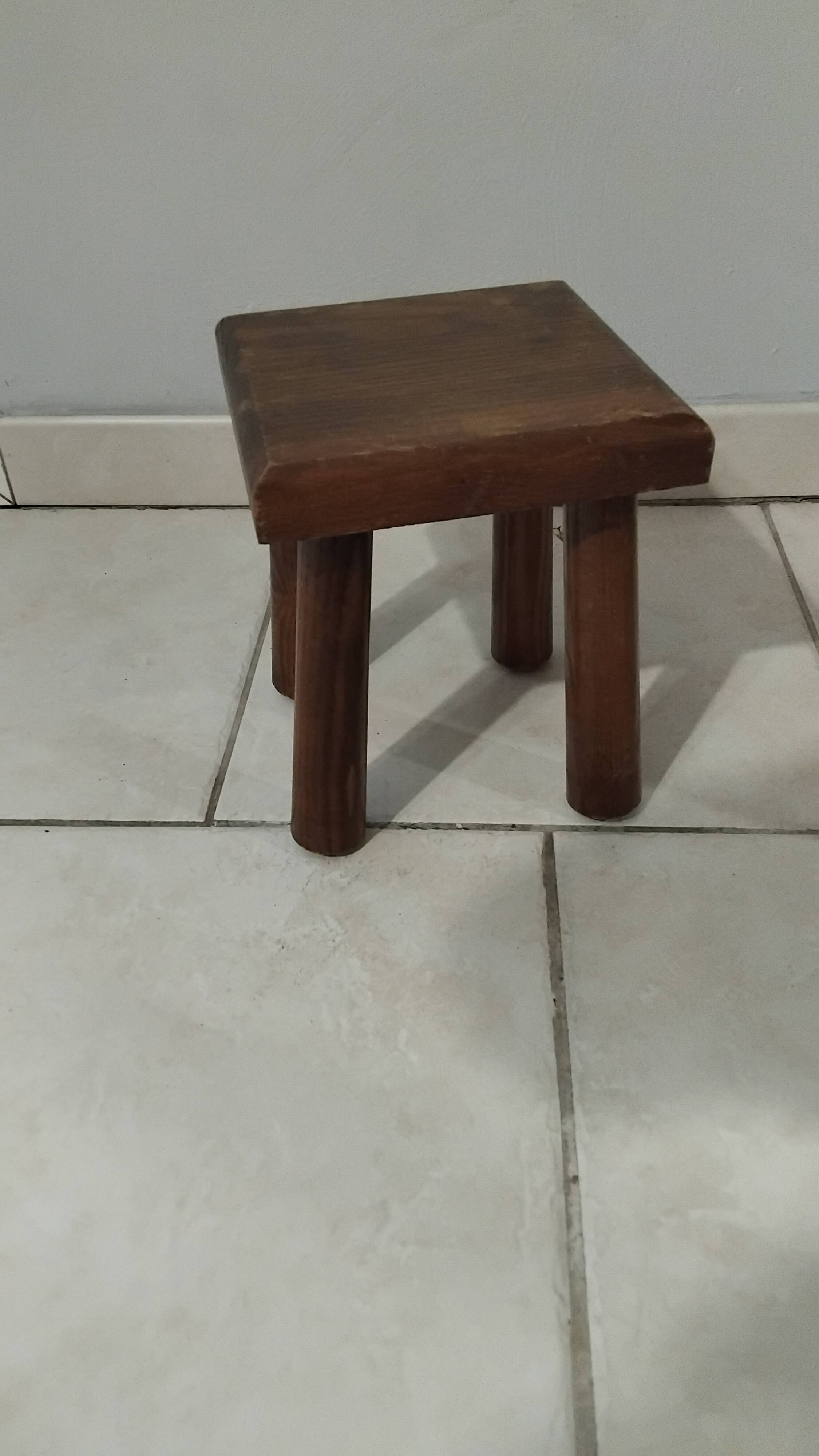 Small vintage Scandinavian stool