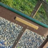 Rolling dessert trolley designed by Pierre Vandel