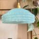 Blue suspension in clichy glass