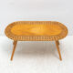 Mid century rattan stool by Jan Kalous for ÚLUV, 1960´s, Czechoslovakia