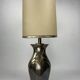 Hollywood Regency art nouveau revival brass table lamp, Dutch 1970s