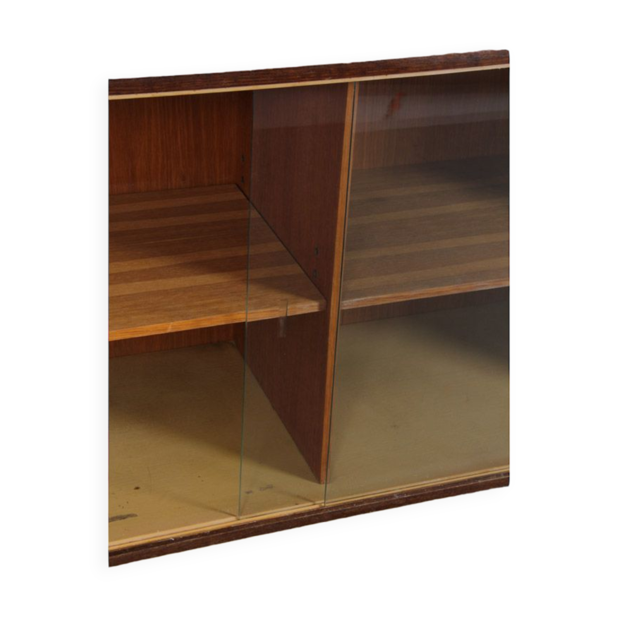Dark oak chest of drawers designed by Jiri Jiroutek, model U-452, 1960