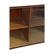 Bibliothèque en chêne foncé dessinée par Jiri Jiroutek, modèle U-452, 1960