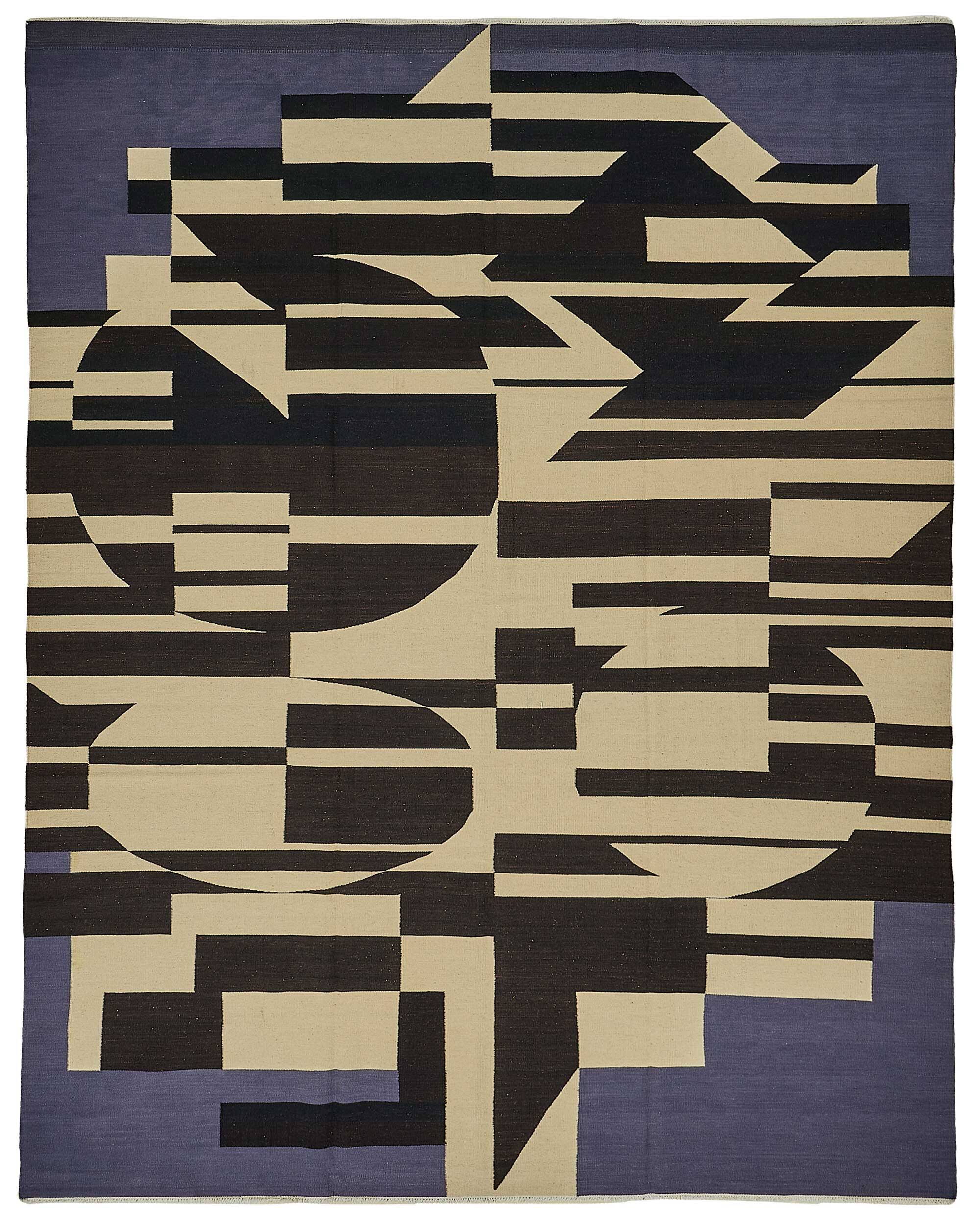 Contemporary Tribal Decorative Kilim 278 cm x 360 cm