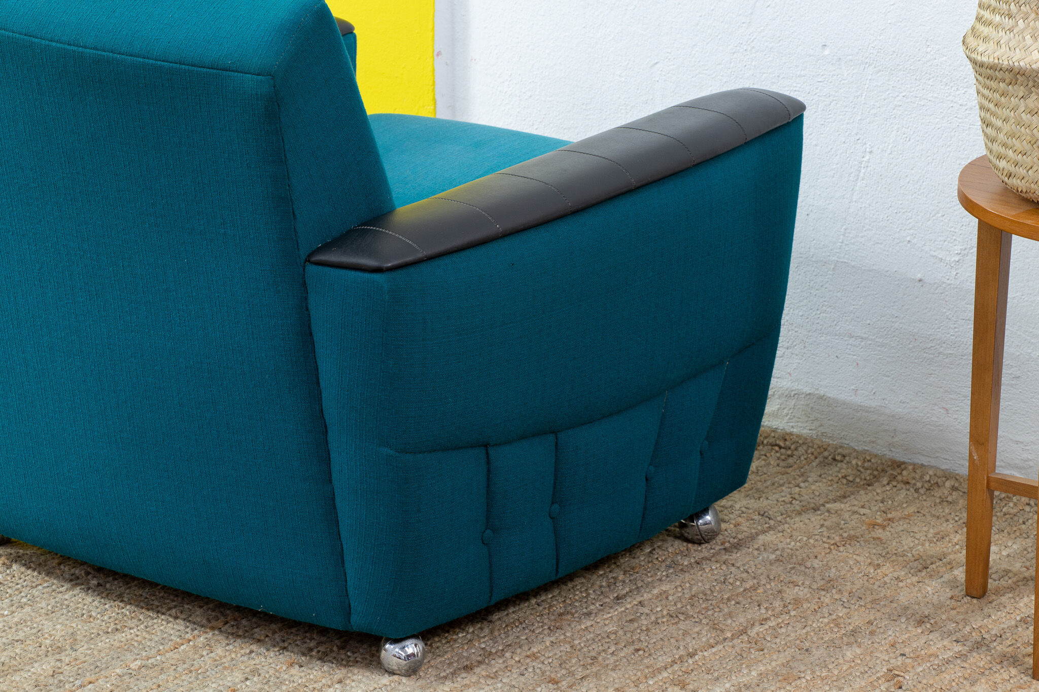 Vintage Scandinavian Armchair – 82 cm