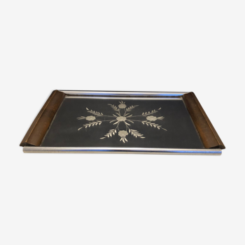 Plateau miroir Art déco