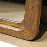 Vintage solid wood mirror