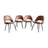 Suite of 4 Conference chairs by Eero Saarinen for Knoll of the 50s
