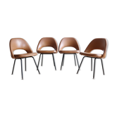 Suite of 4 Conference chairs by Eero Saarinen for Knoll of the 50s