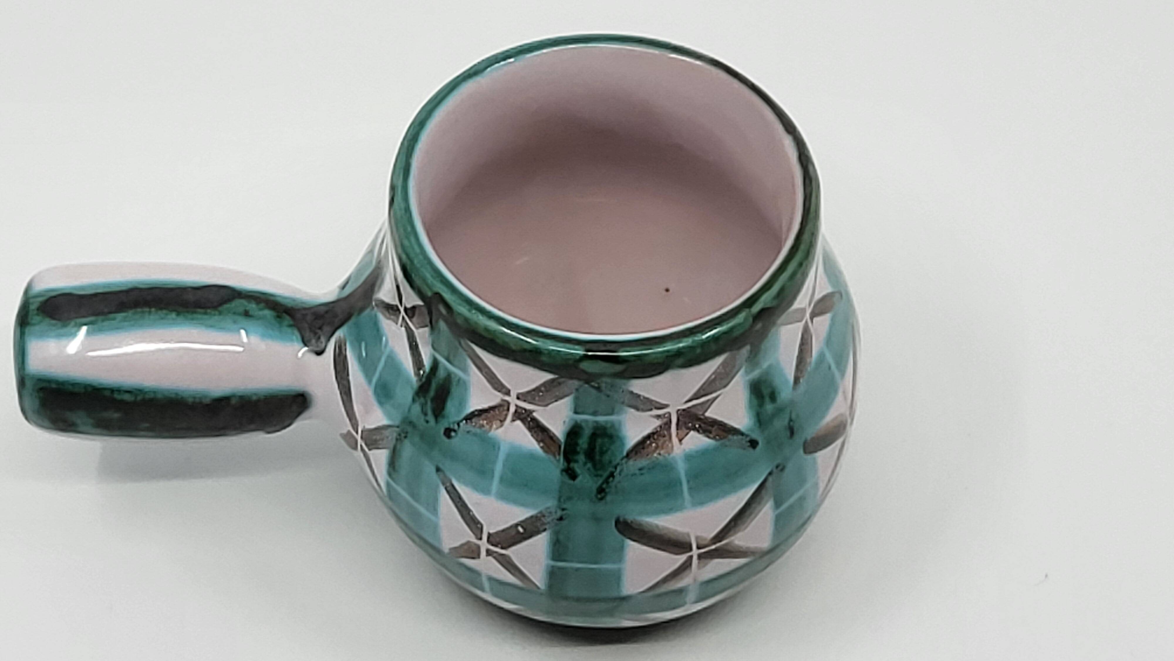 Robert Picault ceramic milk jug France 1950