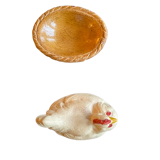 Vintage biscuit chicken chic countryside