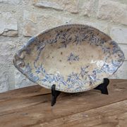 Antique U&C ceramic thorn bowl