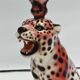 Pink Panther Candle Stick Ceramic