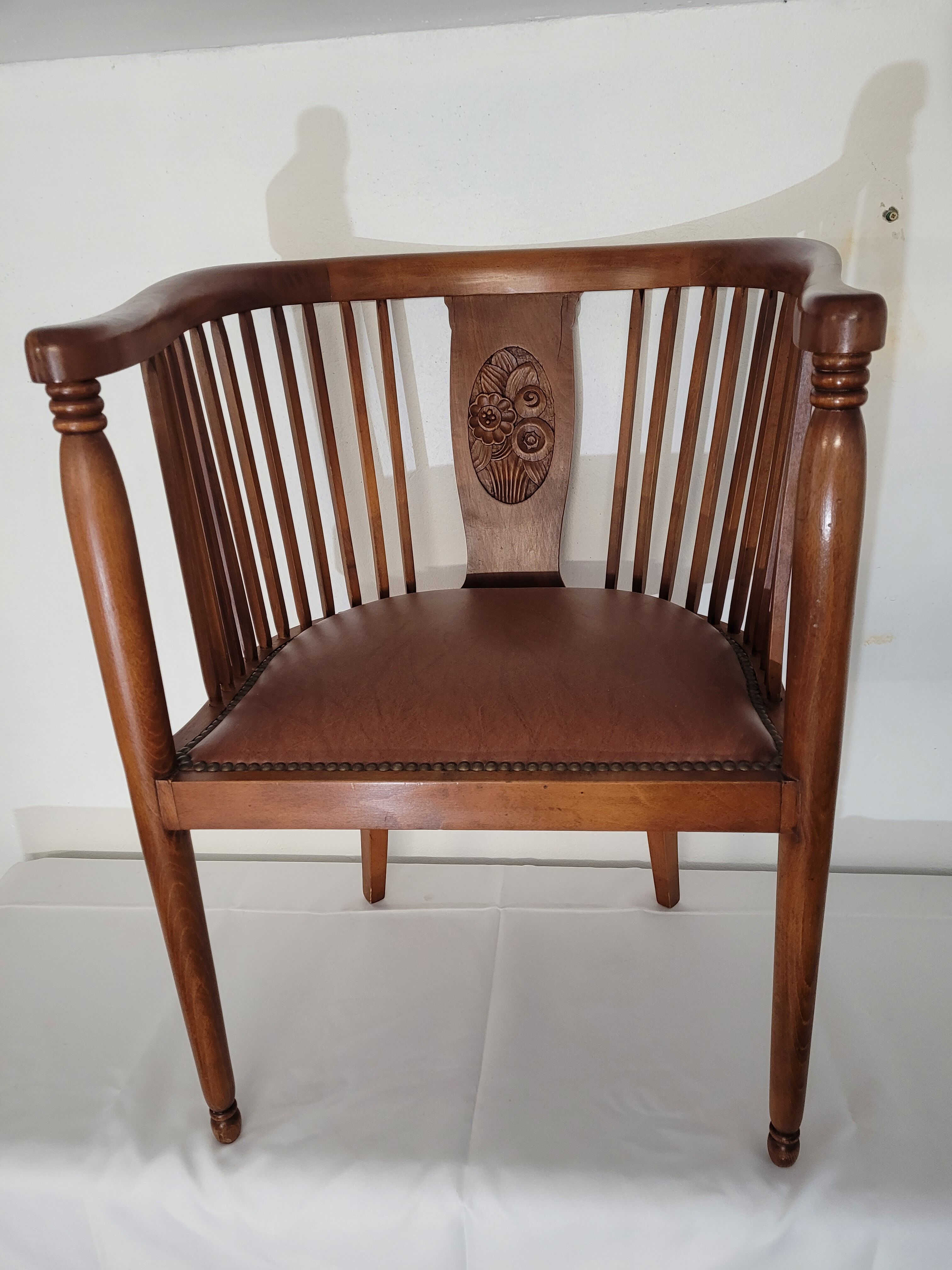 Art deco office chair