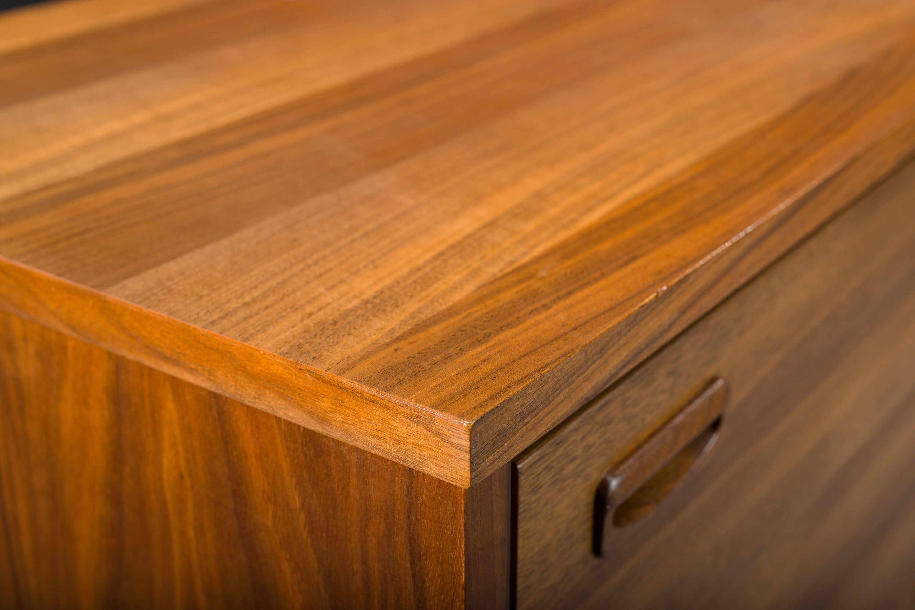 Vintage Walnut Sideboard, 1960s