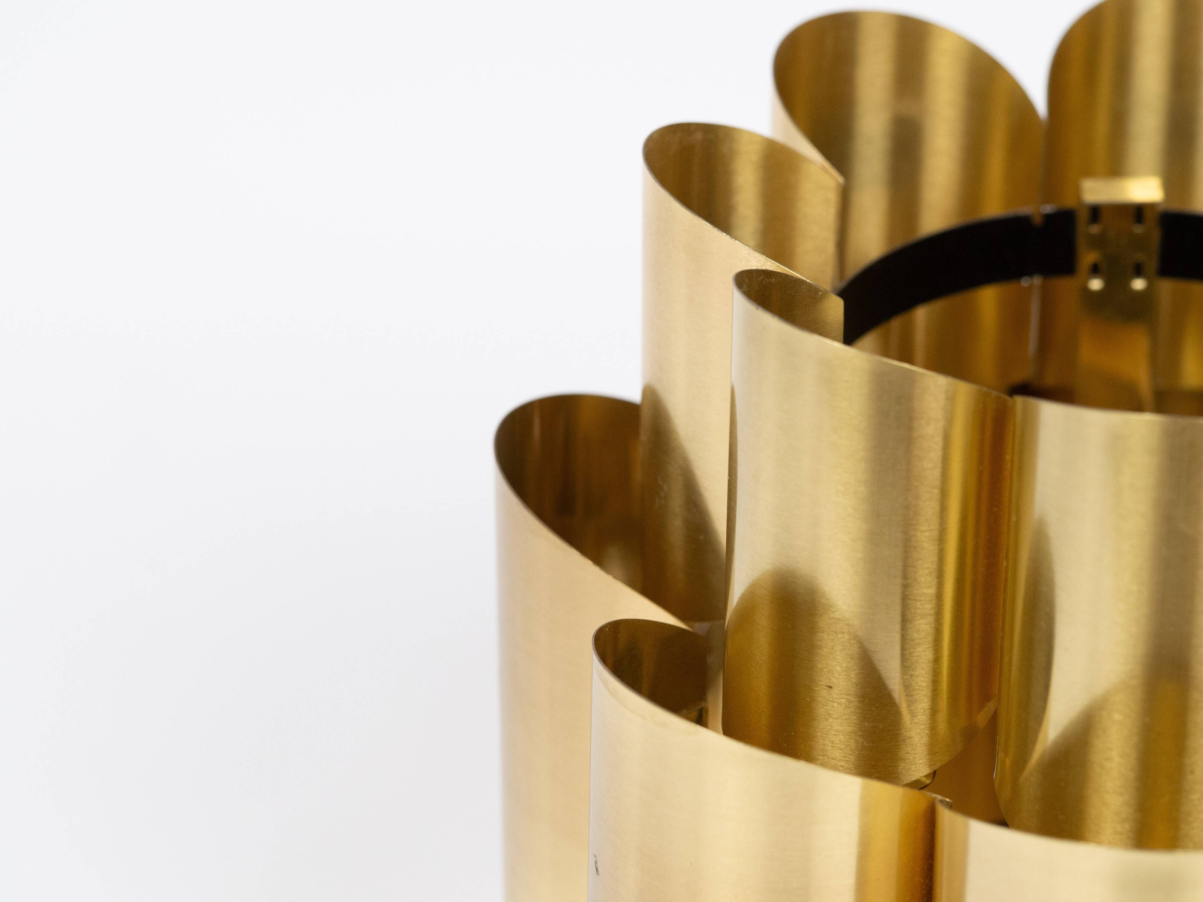 Pair of 2 Danish vintage pendant lamps by Werner Schou, 1960s