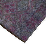 Handmade One-of-a-Kind Oriental Purple Runner Rug 78 cm x 285 cm
