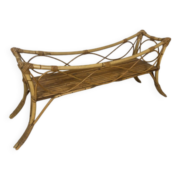 Rattan planter