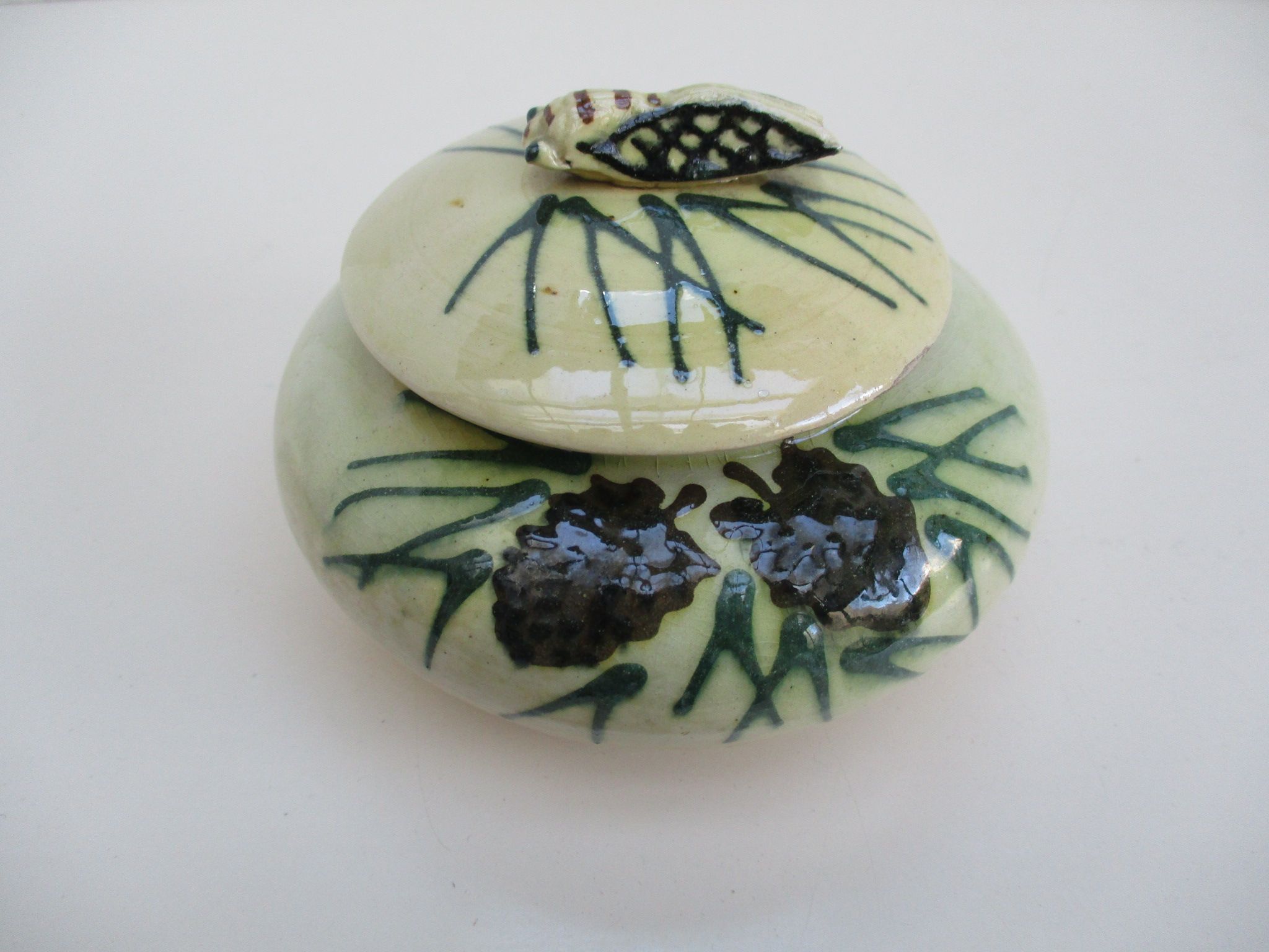 Jewel box - bonbonnière vallauris – aegitna - signed