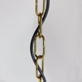 Opaline hanging lamp