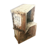 Set of two boxes of ammunition