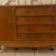 Vintage compass feet sideboard