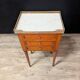 Pair of Louis XVI Style Bedside Tables in Cherry Wood