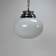 Pendentif ovale italien en opaline du milieu du siècle, années 1960