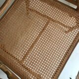 50s bamboo wood armchair