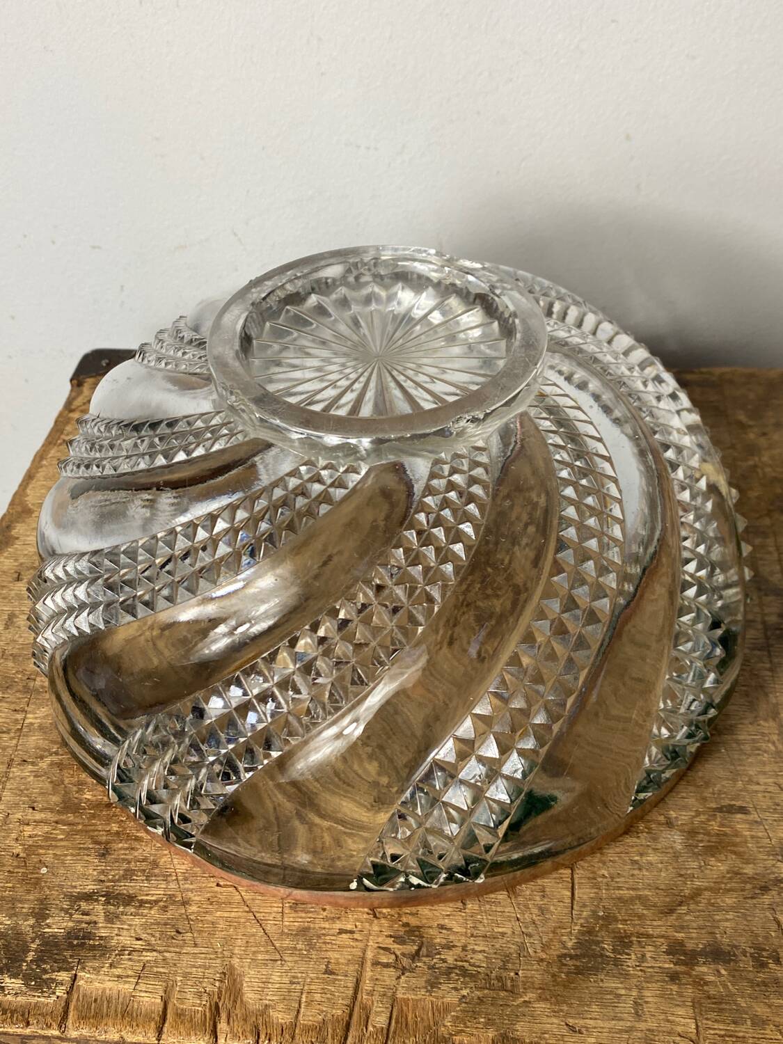 Baccarat crystal salad bowl