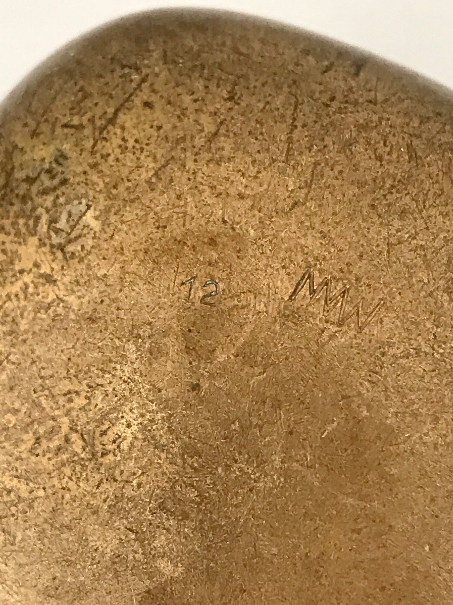 Bronze pebbles by Marjatta Weckström 80s