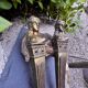 2 bronze Art Nouveau furniture ornaments