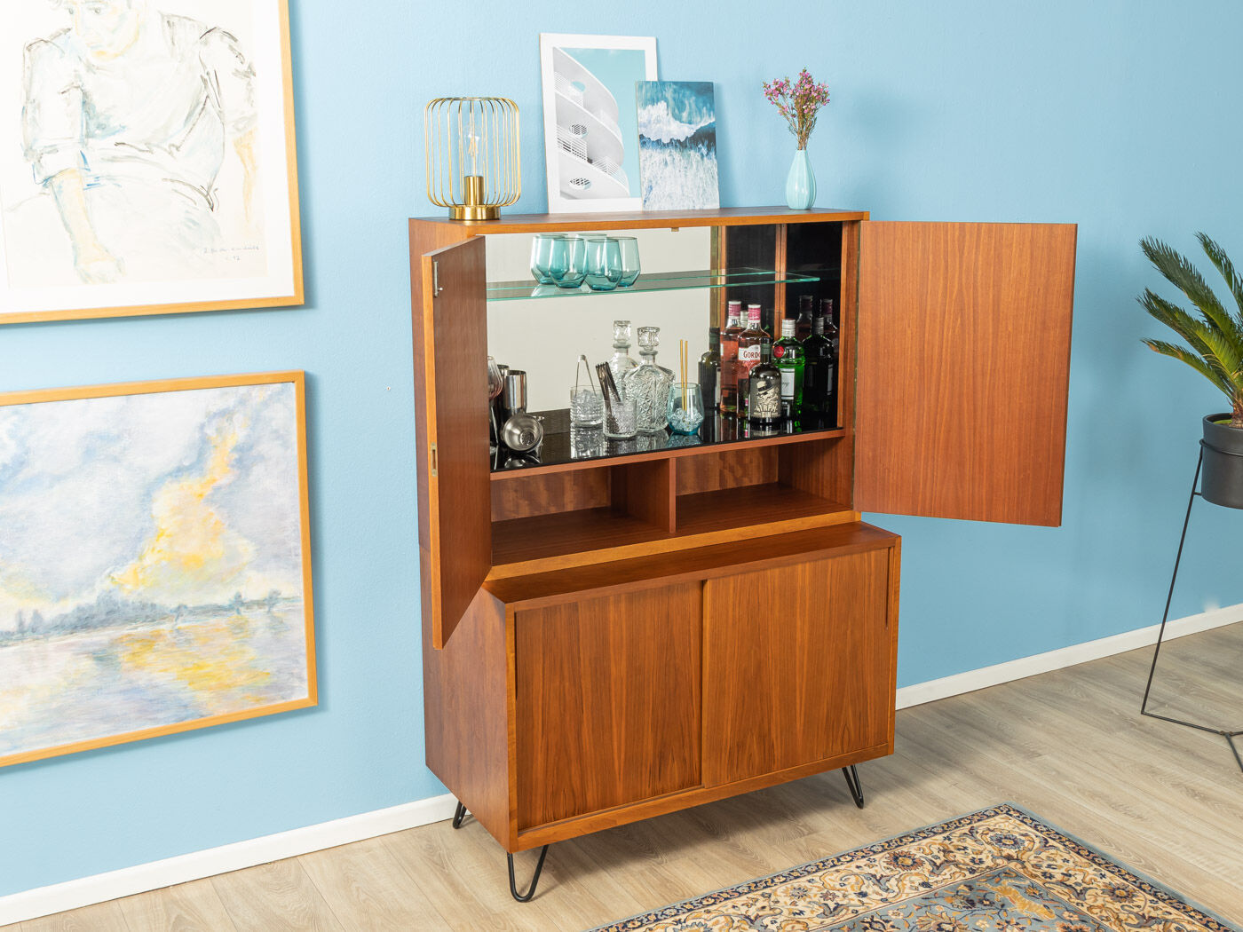 1950s bar cabinet